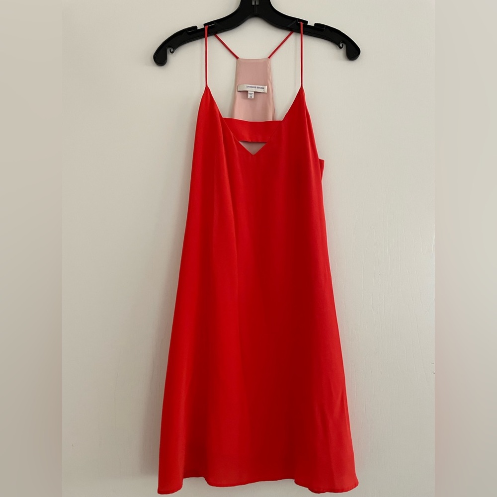 Lavender brown red mini dress cute summer dress